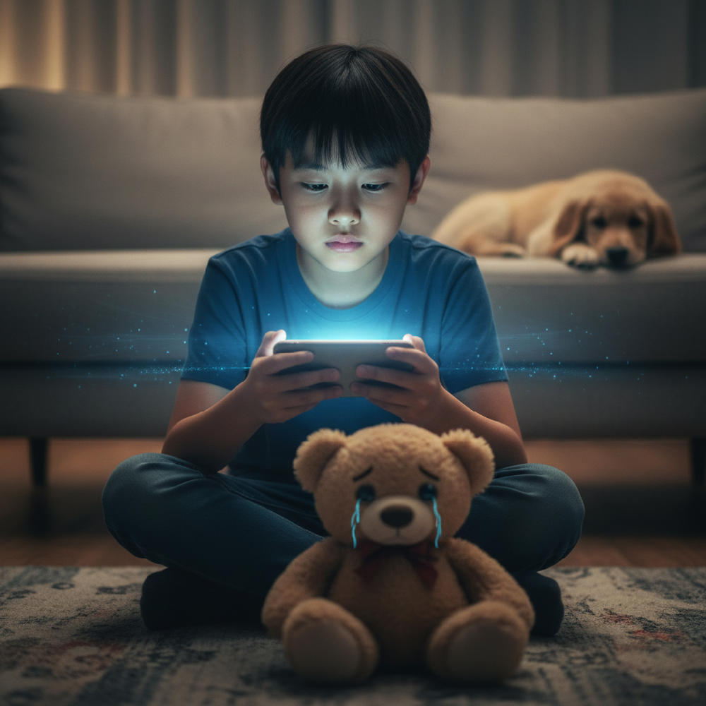 孩子越来越冷漠、自私？不是性格变了，是手机正在“钝化”他的同理心