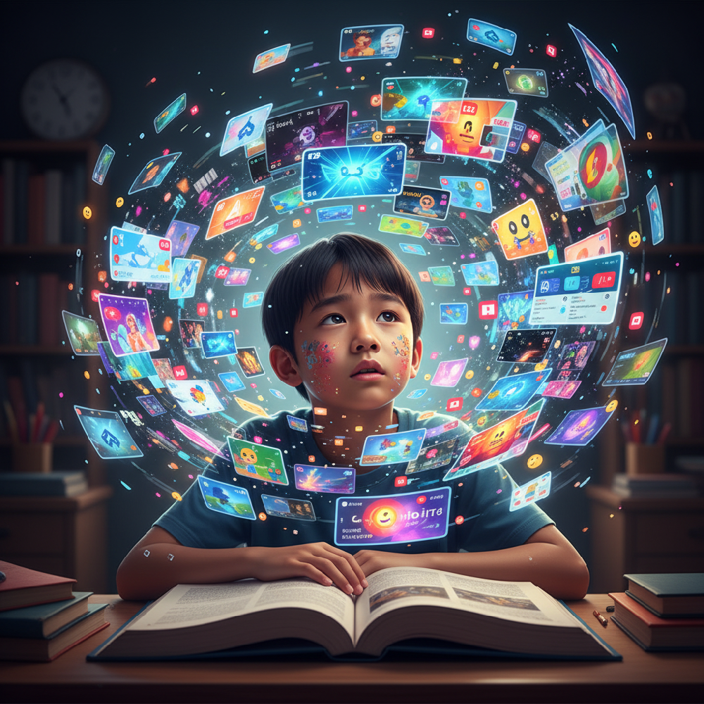 从学霸到学渣只需一部手机：屏幕是如何系统性瓦解孩子专注力的？