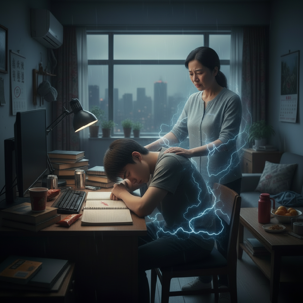 临考前成绩突然下滑？不是不努力，是“考前耗竭”正在吞噬孩子的能量