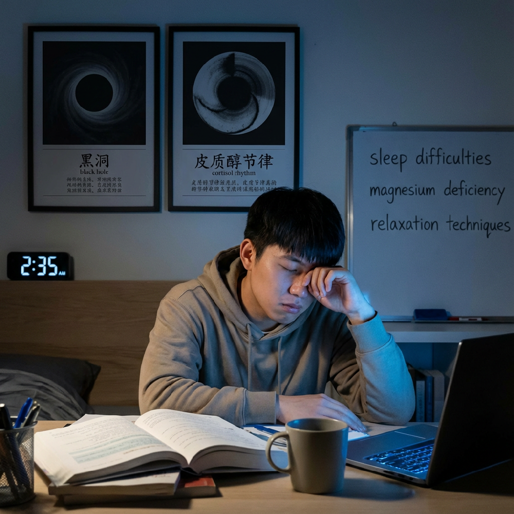 下午3点的“脑瘫痪”?和之时教你对抗“腺苷(Adenosine)”堆积,决胜高考数学与英语的垃圾时间