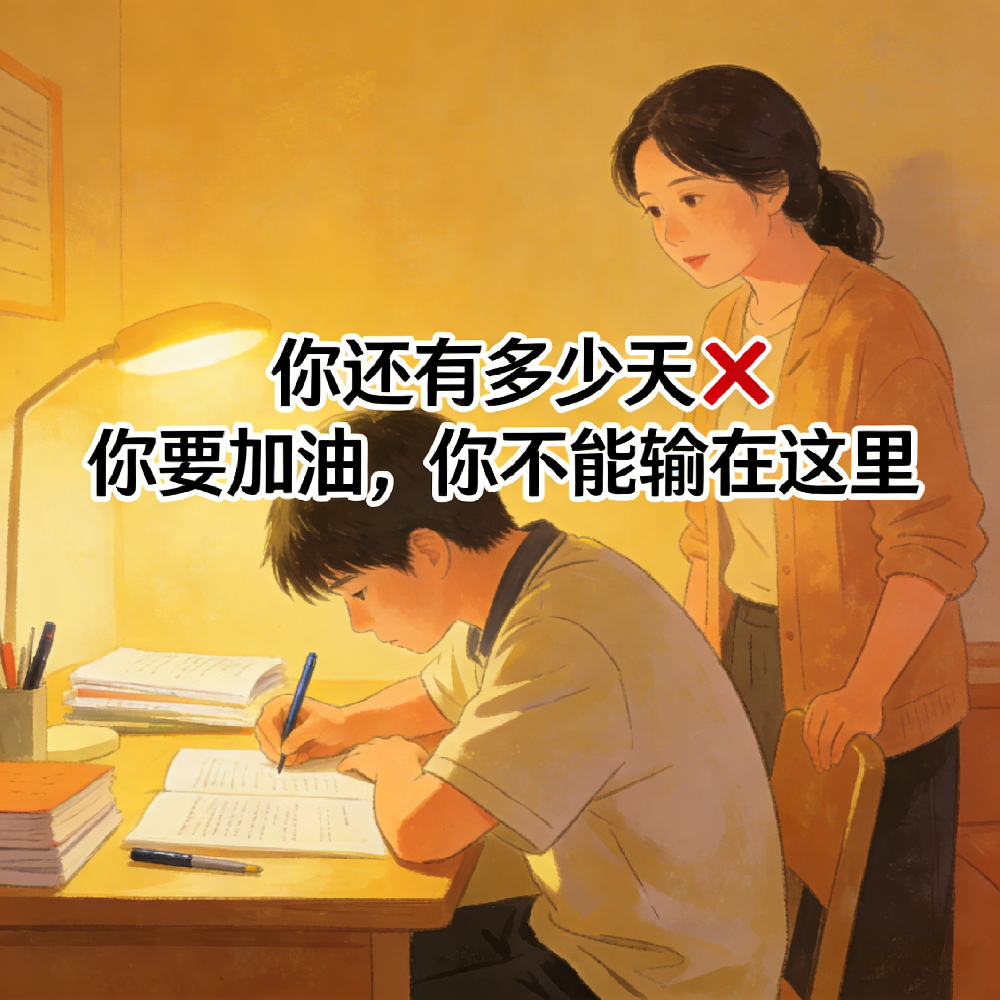 和之时:高考前,最伤孩子的不是压力,是这句话