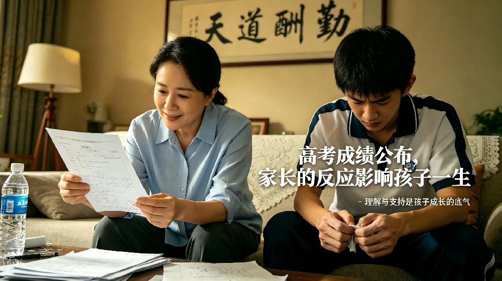 和之时:高考成绩公布,家长的反应影响孩子一生