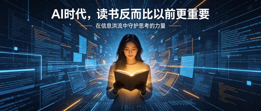 和之时:AI时代,为什么读书反而比以前更重要