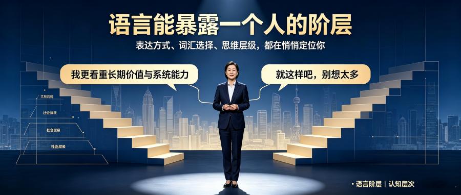 和之时:为什么语言能暴露一个人的阶层