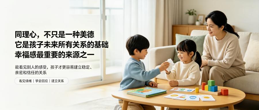 和之时:有同理心的孩子,长大后更幸福