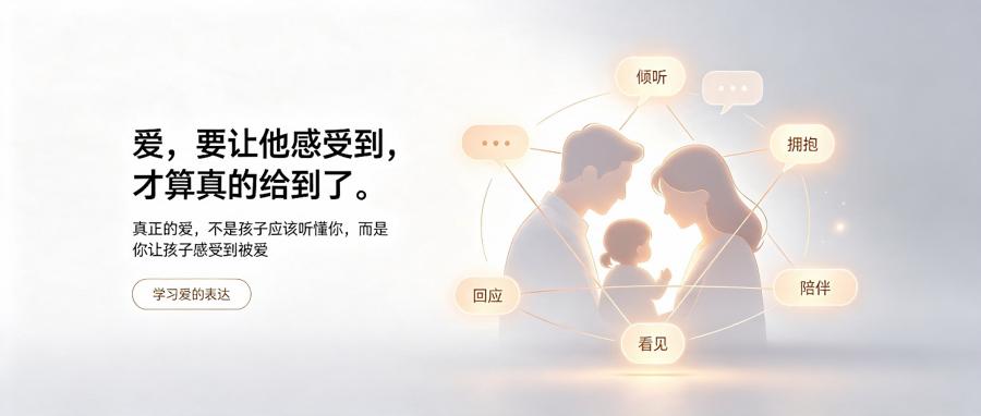 和之时:你爱孩子,他感受到了吗