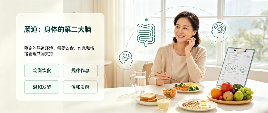 和之时:肠道不好,情绪也会出问题